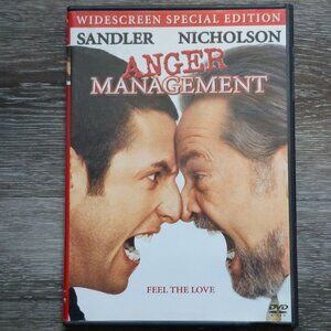 Anger Management DVD 2003 Columbia Pictures Adam Sandler Jack Nicolson